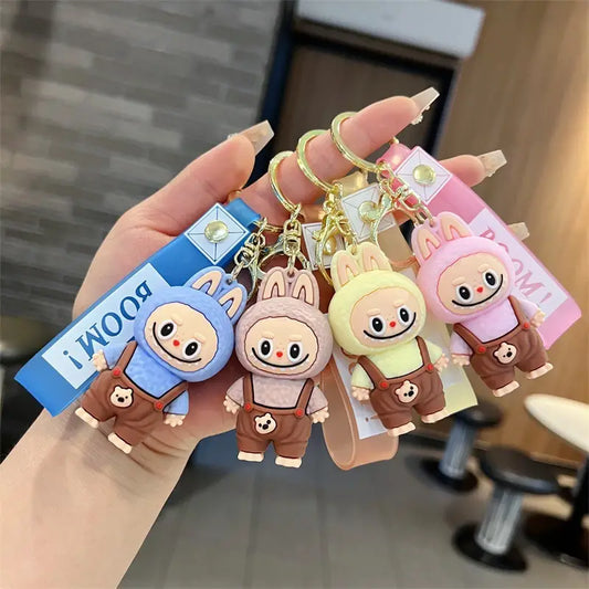 1 SET - Cute Character Bag Keychains in Modern Style